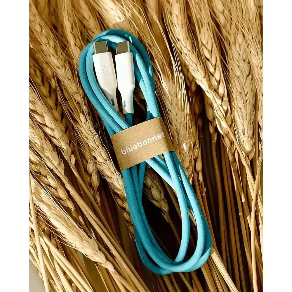 BlueBonnet The Companion USB-C to USB-C 4FT Charging Cable